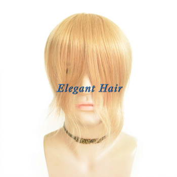 Chinese virgin hair full swiss lace men toupee