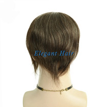 Indian remy hair full swiss lace silk top men toupee