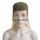 100% Remy Human Hair Straight Ombre Blonde Natural Front Full Lace Wig for Lady