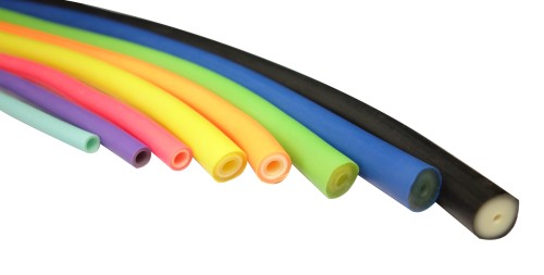 6-Piece Resistance Band Set-EVA Foam Handles and Carry Bag