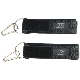 Ankle Straps for Cable Machines - Stainless Steel Ring, Adjustable Neoprene, Glute & Leg Workouts