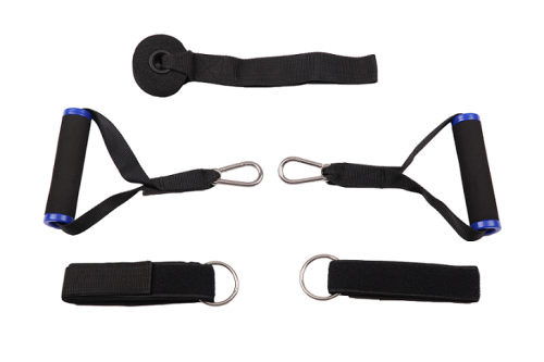 All in One Set-Heavy Duty Handles,Big Door Anchor,Ankle Strap,Carry Bag,Instruction Sheet