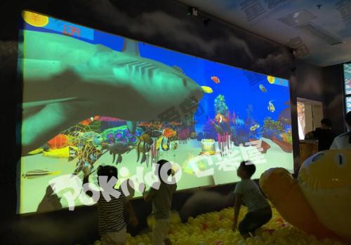 Interactive Projection Game Equipment Update Indoor Kids Amusement Park