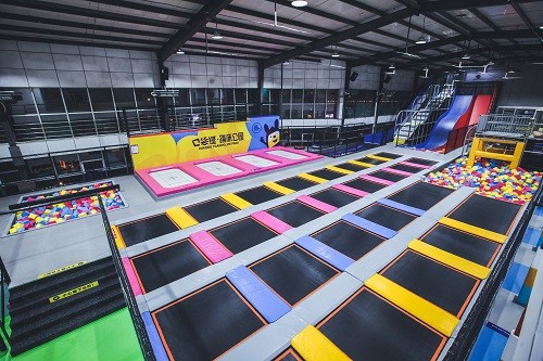 2000sqm2 Pokiddo Indoor Trampoline Park In Daqing