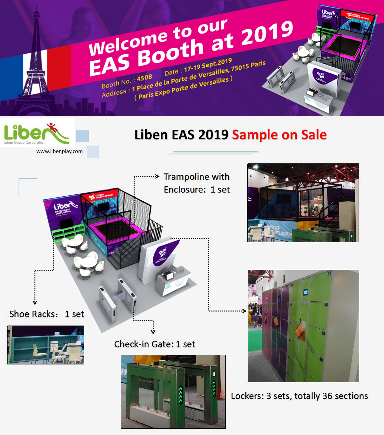 Trampoline Park Exhibition 2019