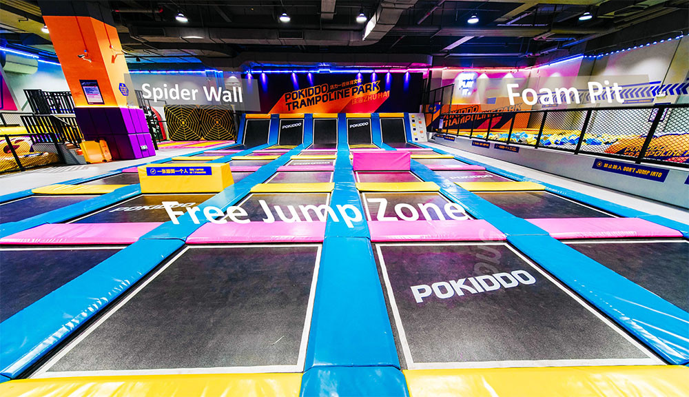 Franchise Trampoline Park free jump