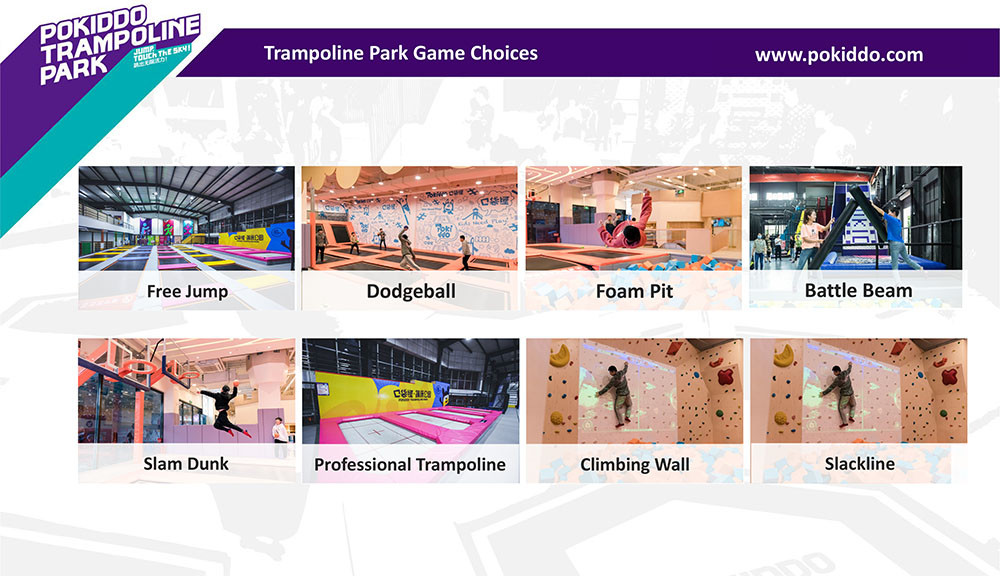 Franchise Trampoline Park games
