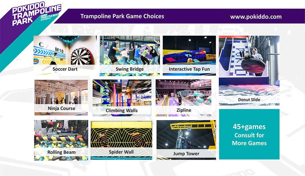 Franchise Trampoline Park new games