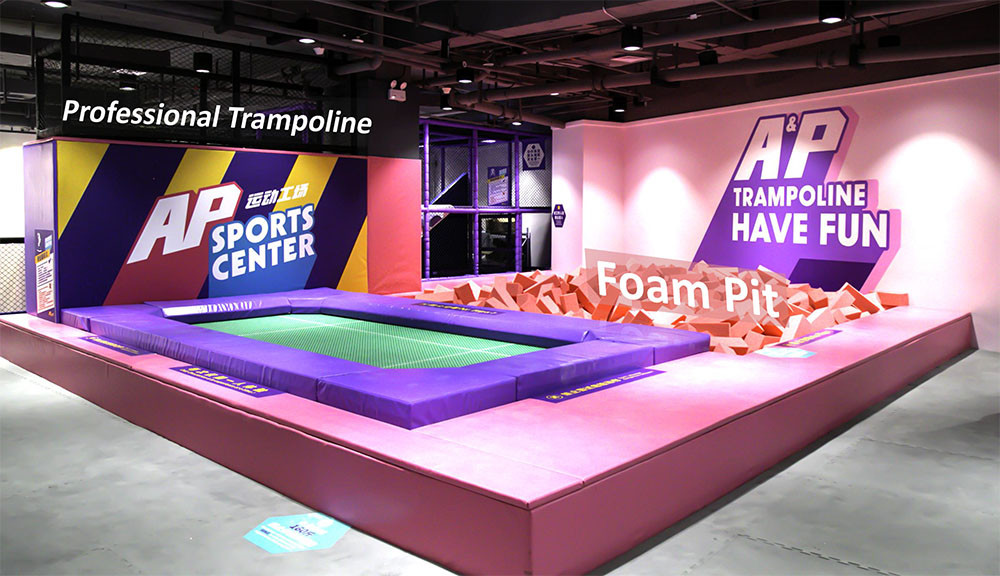 Indoor Amusement Park professional trampoline