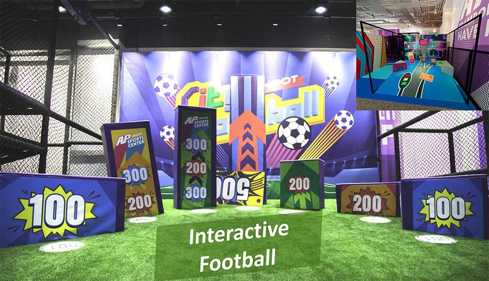 Indoor Amusement Park interactive football