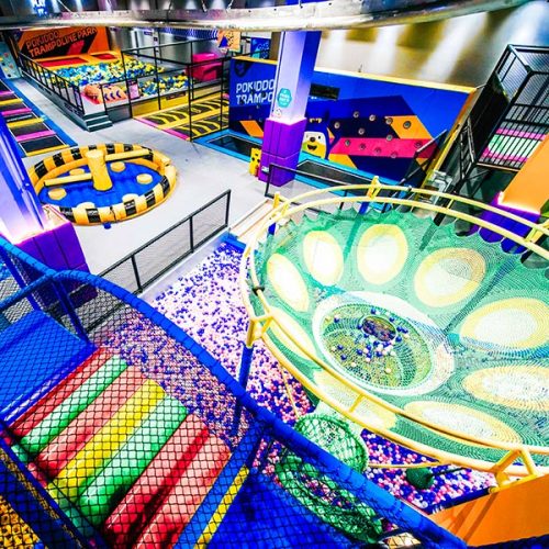 Pokiddo Indoor Franchise Trampoline Park in Zhuhai