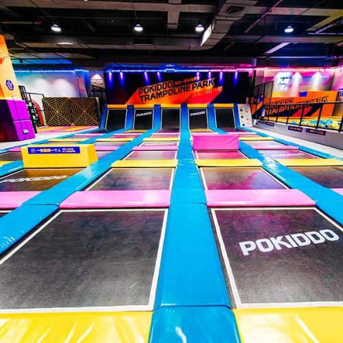 Pokiddo Indoor Franchise Trampoline Park in Zhuhai