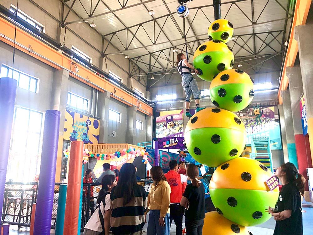 Jiuquan Pokiddo Franchise Park Climbing Walls