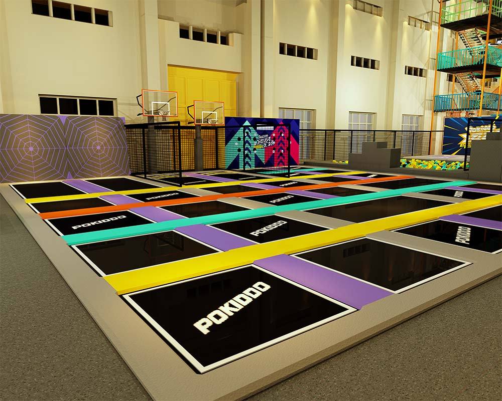 Pokiddo trampoline park free jumping