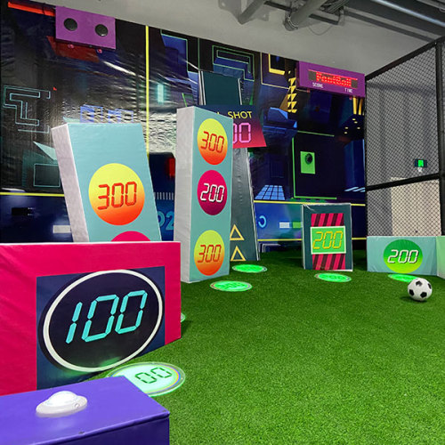 Interactive Soccer - Trampoline Park/FEC Attraction