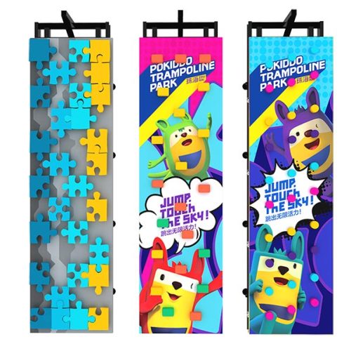 Indoor Adventure Amusement Park Art Climbing Wall