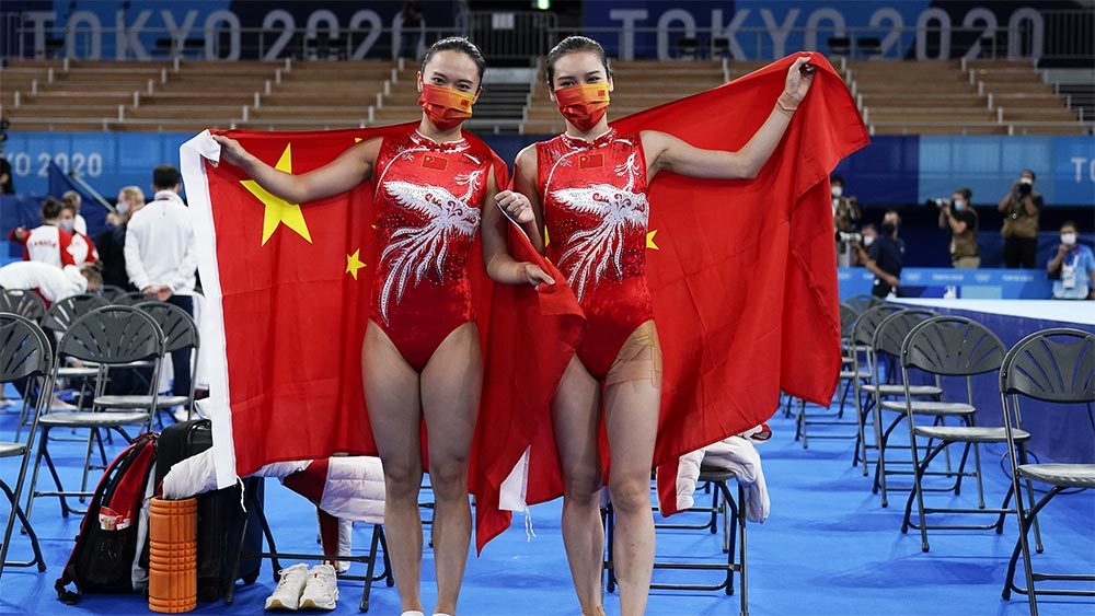 Women's Trampoline Tokyo Olympics (1)