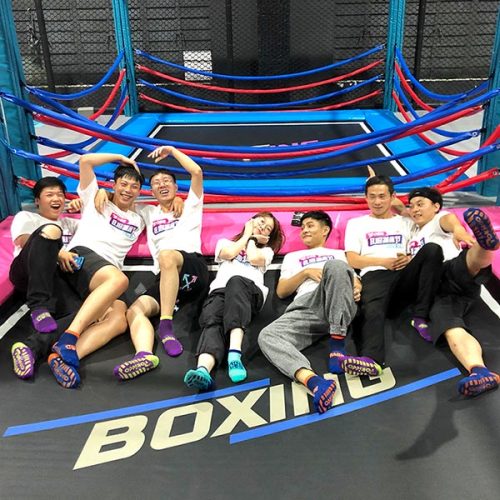 Trampoline Boxing - Indoor Trampoline Park Attraction