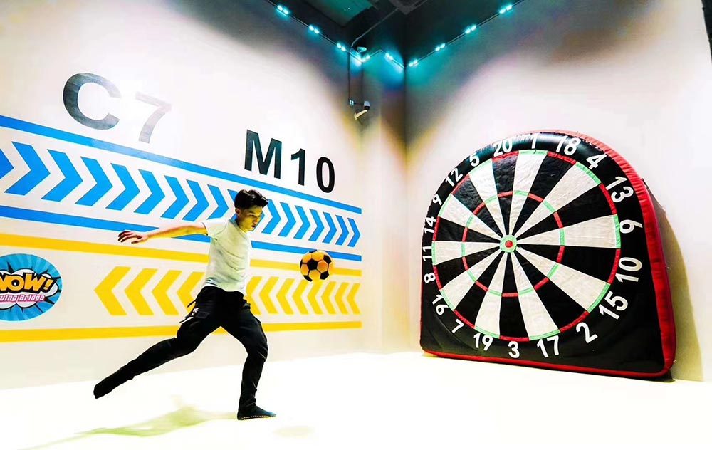 Trampoline Park Inflatable Soccer Dart(1)