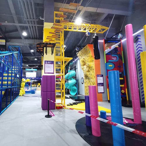 Indoor Jump Tower - Trampoline and Adventure Park Attraction