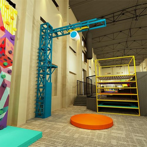Indoor Jump Tower - Trampoline and Adventure Park Attraction