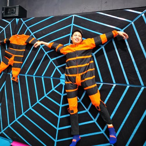 Velcro Wall/Spider Wall - Indoor Trampoline Park Attraction