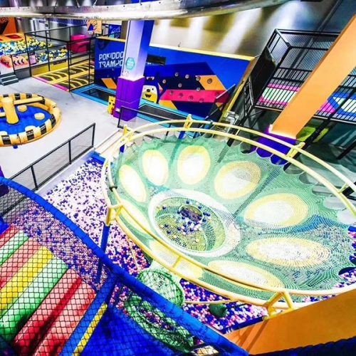 Rainbow Net - Indoor Playground Kids Safety Climbing Attraction