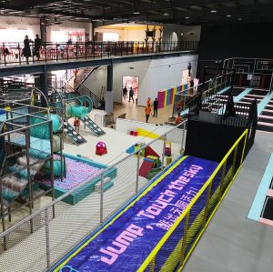 Indoor Zipline -Adventure Amusement Park Attraction