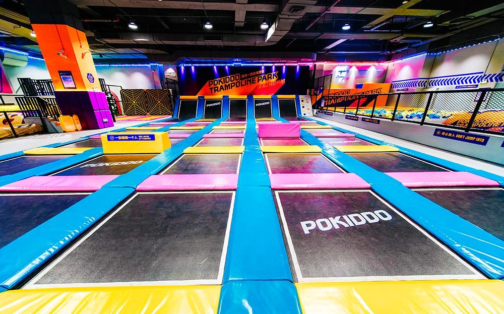 Zhuhai Pokiddo Trampoline Park Free Jump Zone