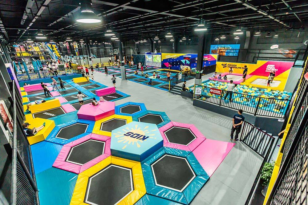 Hangzhou Pokiddo Trampoline Park Free Jump Zone