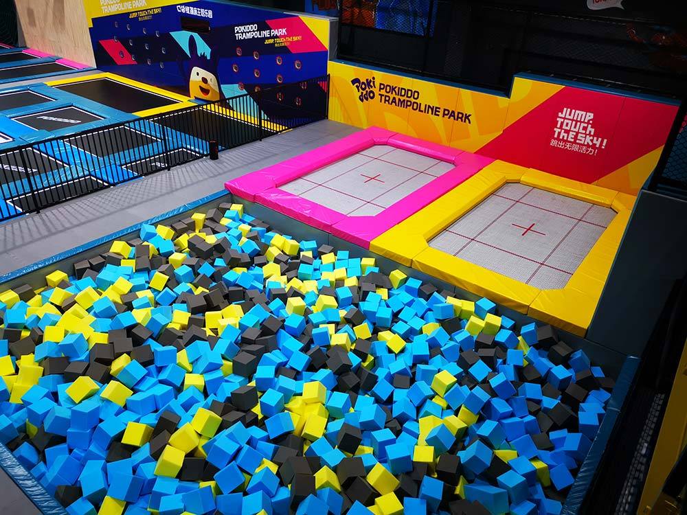 High Performance Trampoline in Hangzhou Pokiddo Trampoline Park