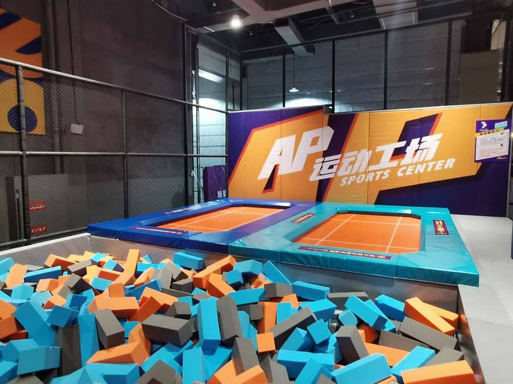 High Performance Trampoline in Quanzhou AP Sports Center