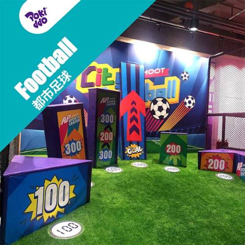 Interactive Soccer - Trampoline Park/FEC Attraction