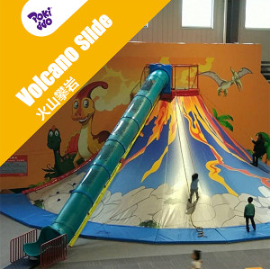 Volcano Slide/Climbing Volcano - Indoor Playground Attraction