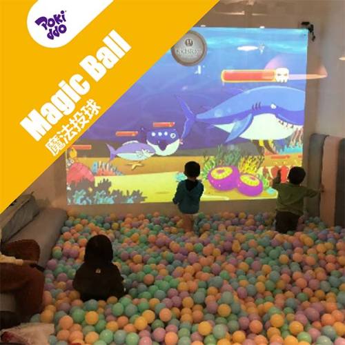 Projection Interactive Ball Pool - Indoor Playgrounds Attraction