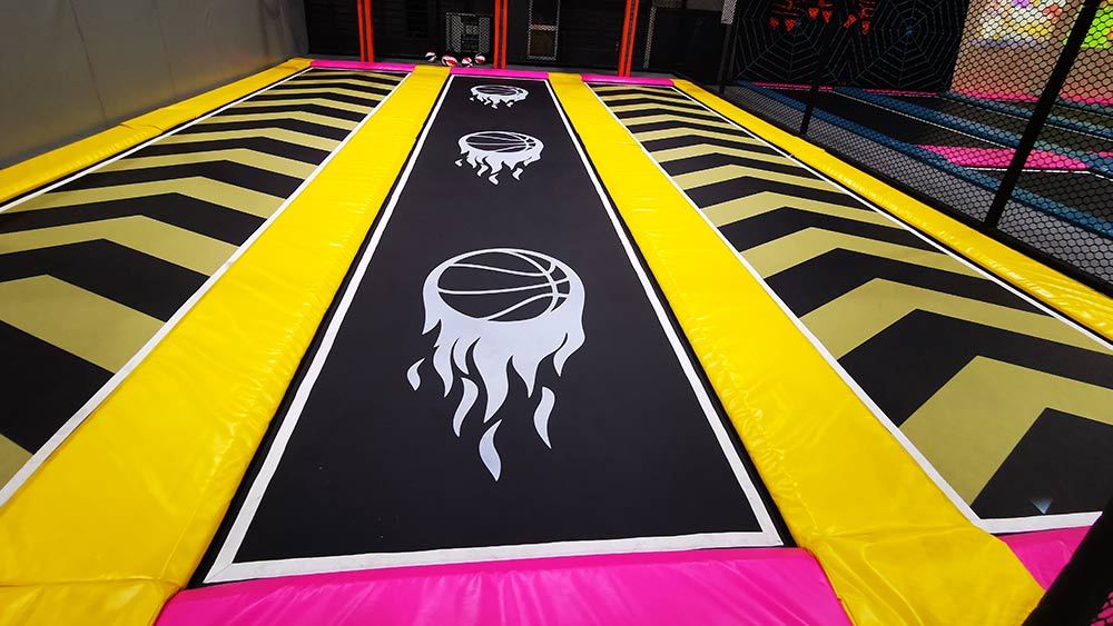 Brand Logo on Trampoline Mats-3