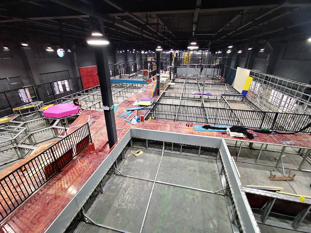 Pokiddo Trampoline Park Installation