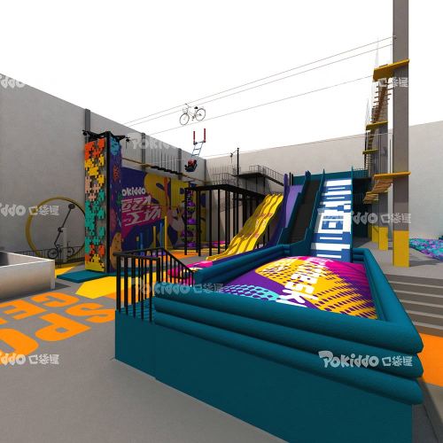 Pokiddo Sports Family Entertainment Center Design