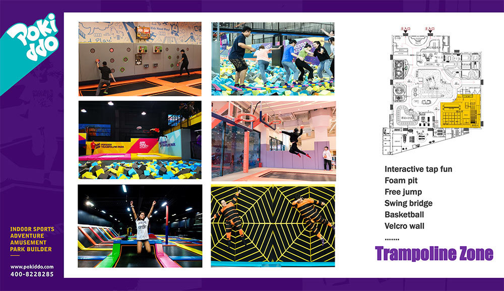 6000m2 Pokiddo Initial FEC Design Trampoline Zone(1)