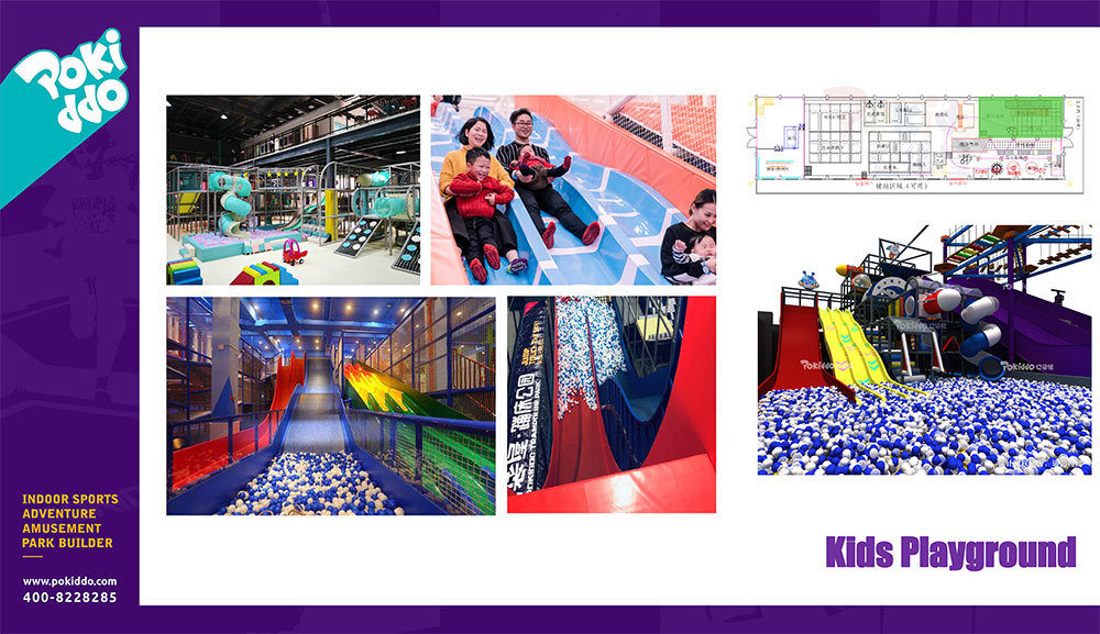 2000m2 Indoor Trampoline and Adventure Park Design(8)