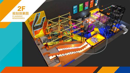 Tenglong Sports Center Indoor Trampoline and Adventure Park