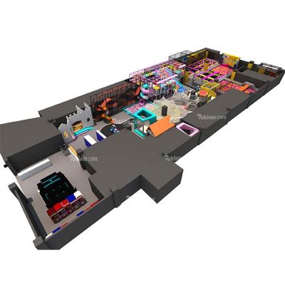 Indoor Playground and Trampoline Park Equipment