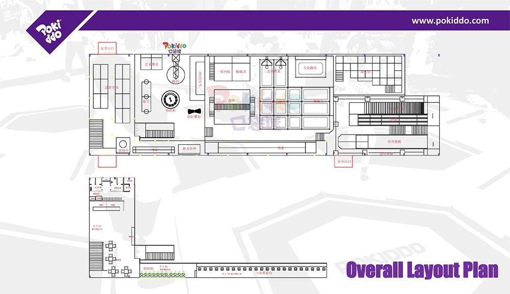 Shangrao Pokiddo Trampoline Park Equipment Design(1)