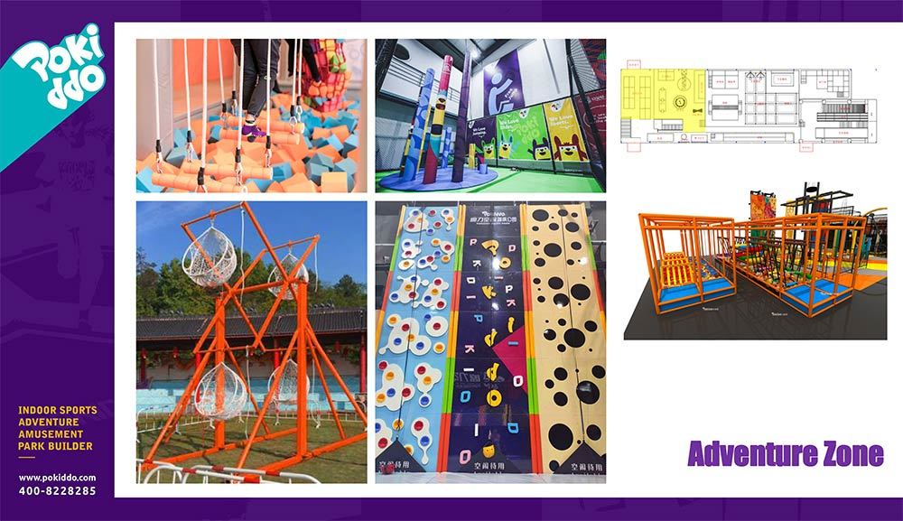 Shangrao Pokiddo Trampoline Park Equipment Design(10)