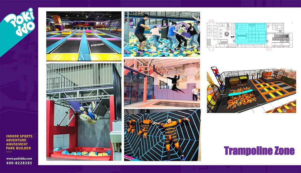 Shangrao Pokiddo Trampoline Park Equipment Design(11)