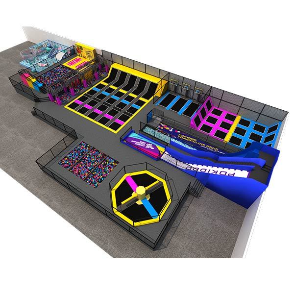 Pokiddo Indoor Trampoline Park Equipment Design