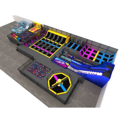 Pokiddo Indoor Trampoline Park Equipment Design
