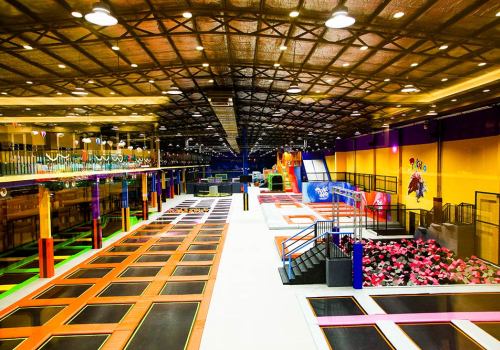 8000 sqm2 Pokiddo Indoor Trampoline Park in Tianjin