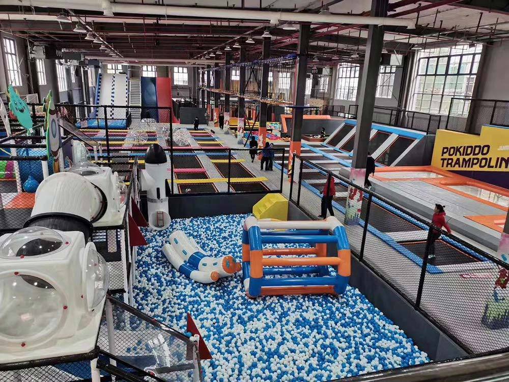 Pokiddo Franchise Trampoline Park in Changzhou