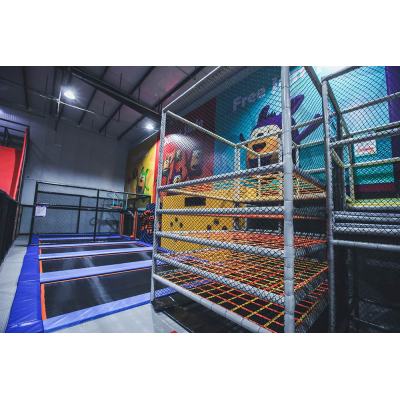 Spider Drop Tower - Indoor Trampoline Park Attraction